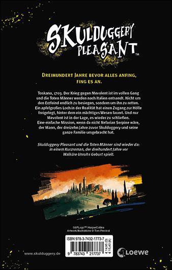 Rückseite: 9783743217737 | Skulduggery Pleasant - Die Hölle bricht los | Derek Landy | Buch