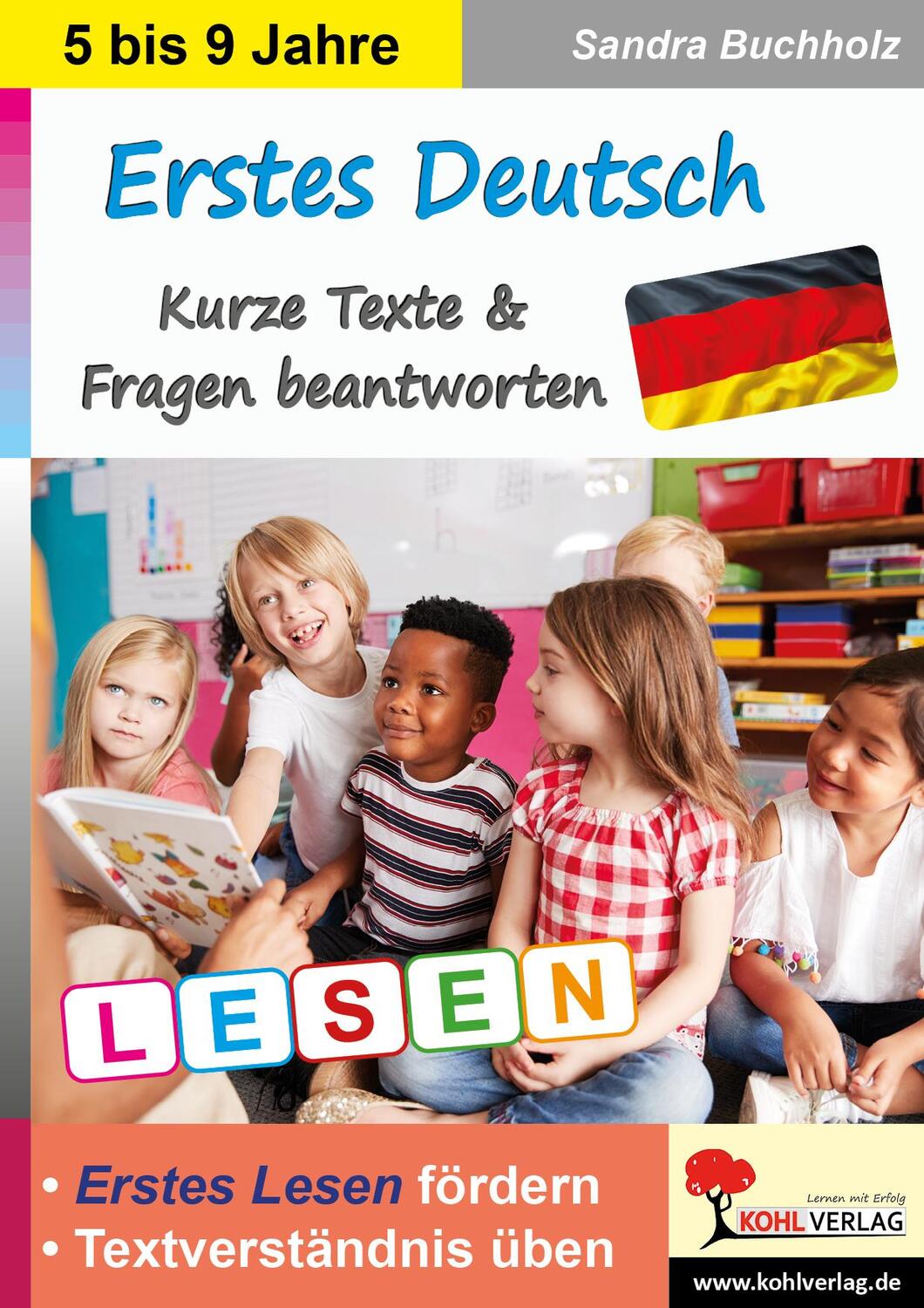Cover: 9783988410061 | Erstes Deutsch | Kurze Texte & Fragen beantworten | Sandra Buchholz