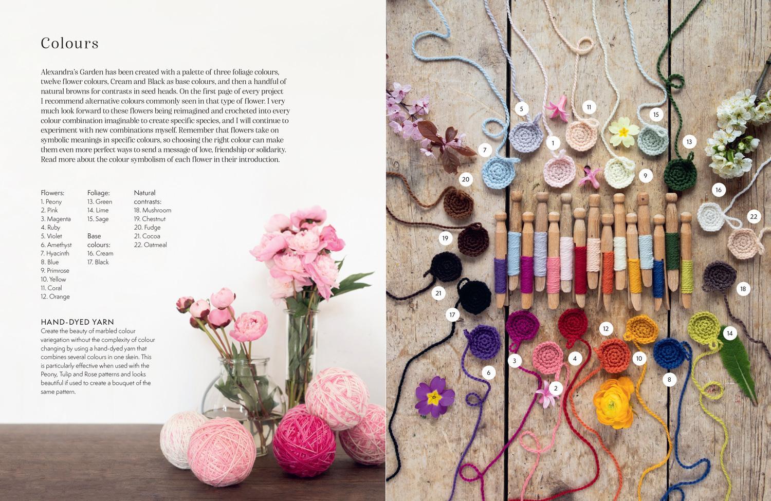 Bild: 9780008553999 | Alexandra's Garden Flowers | 30 Crochet Flower Patterns | Kerry Lord