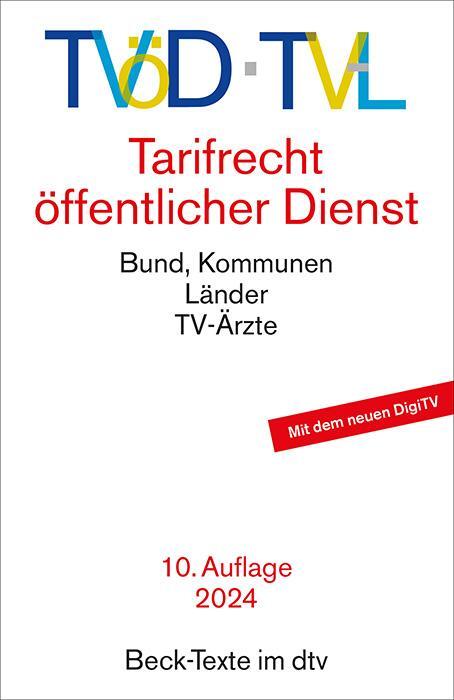 Cover: 9783423532037 | TVöD / TV-L | Tarifrecht öffentlicher Dienst | Taschenbuch | 1800 S.