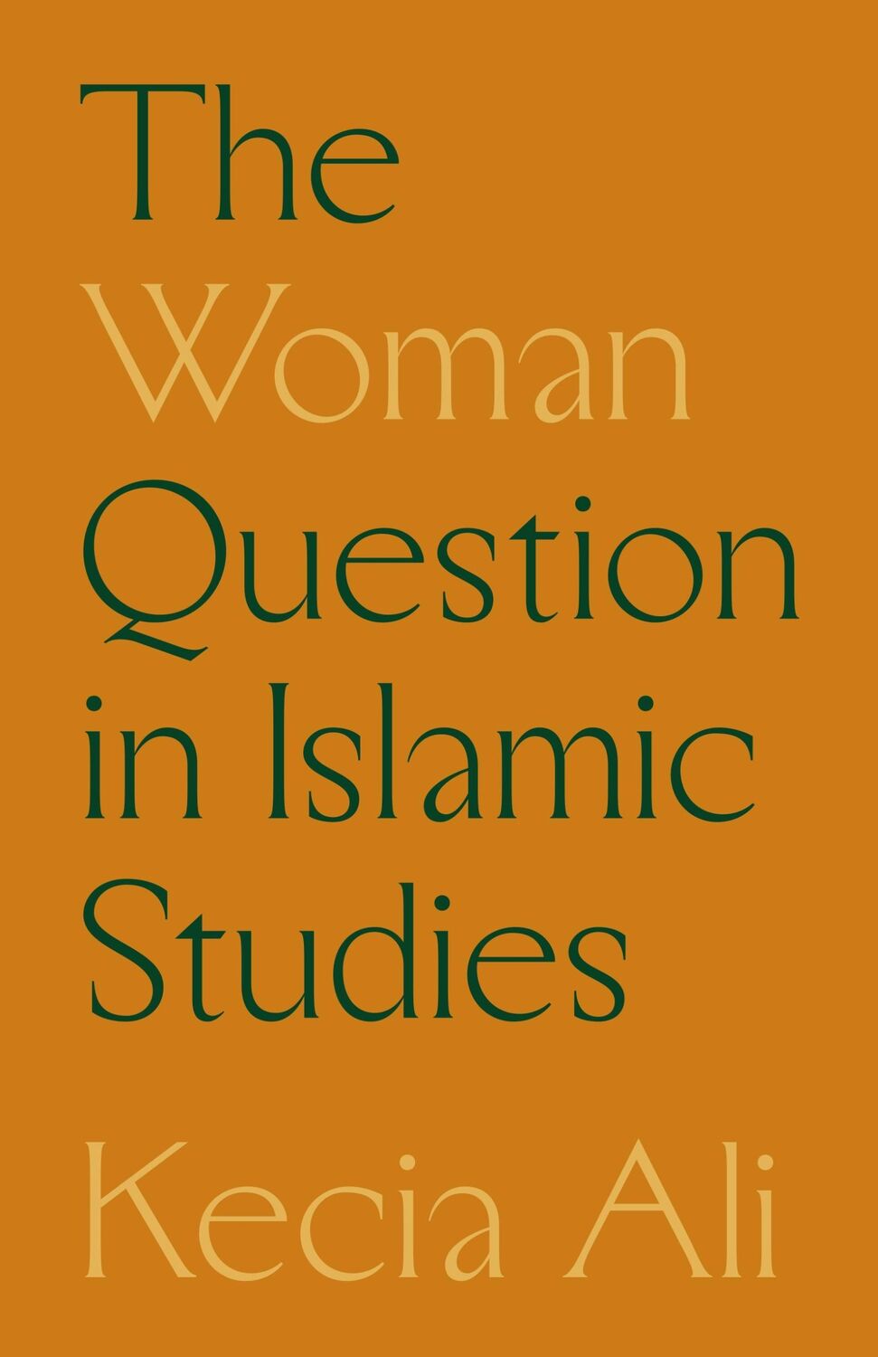 Cover: 9780691261843 | The Woman Question in Islamic Studies | Kecia Ali | Taschenbuch | 2024