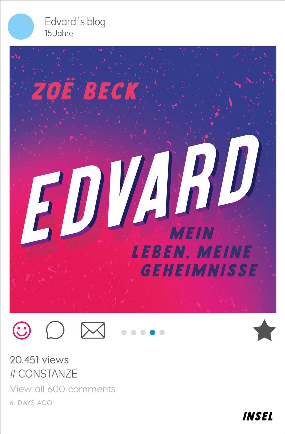 Cover: 9783458644132 | Edvard | Zoë Beck | Taschenbuch | 192 S. | Deutsch | 2023