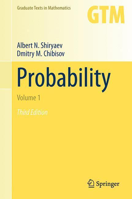 Rückseite: 9780387722054 | Probability-1 | Albert N. Shiryaev | Buch | HC runder Rücken kaschiert