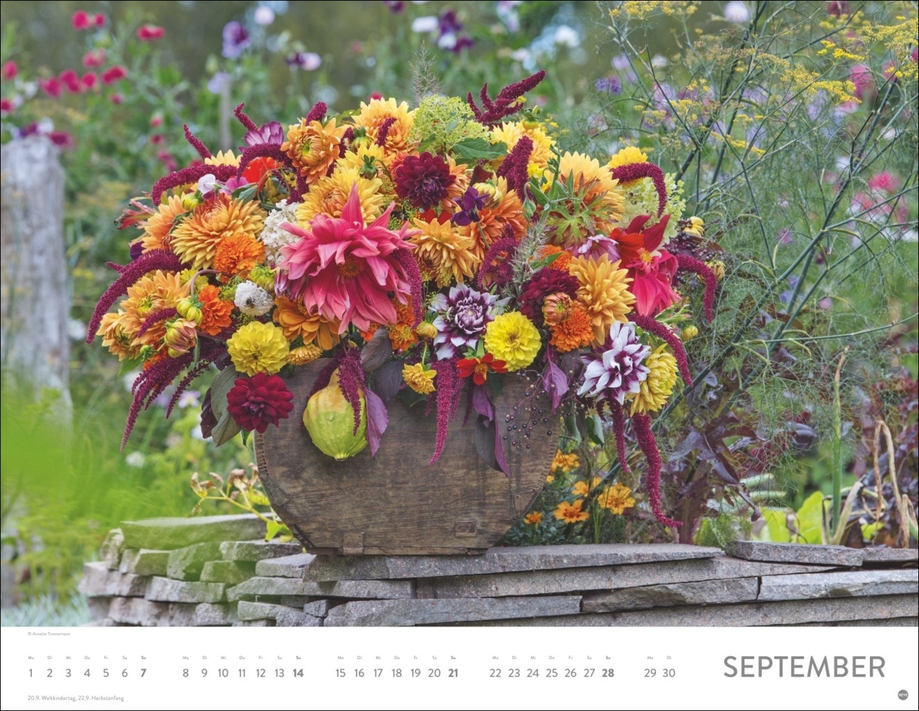 Bild: 9783756405046 | Gartenparadies Posterkalender 2025 | Kalender | Spiralbindung | 14 S.