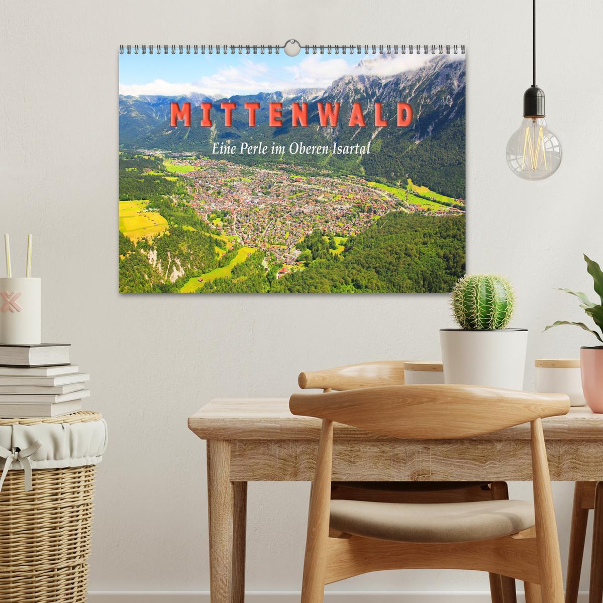 Bild: 9783383811524 | MITTENWALD Eine Perle im Oberen Isartal (Wandkalender 2025 DIN A3...