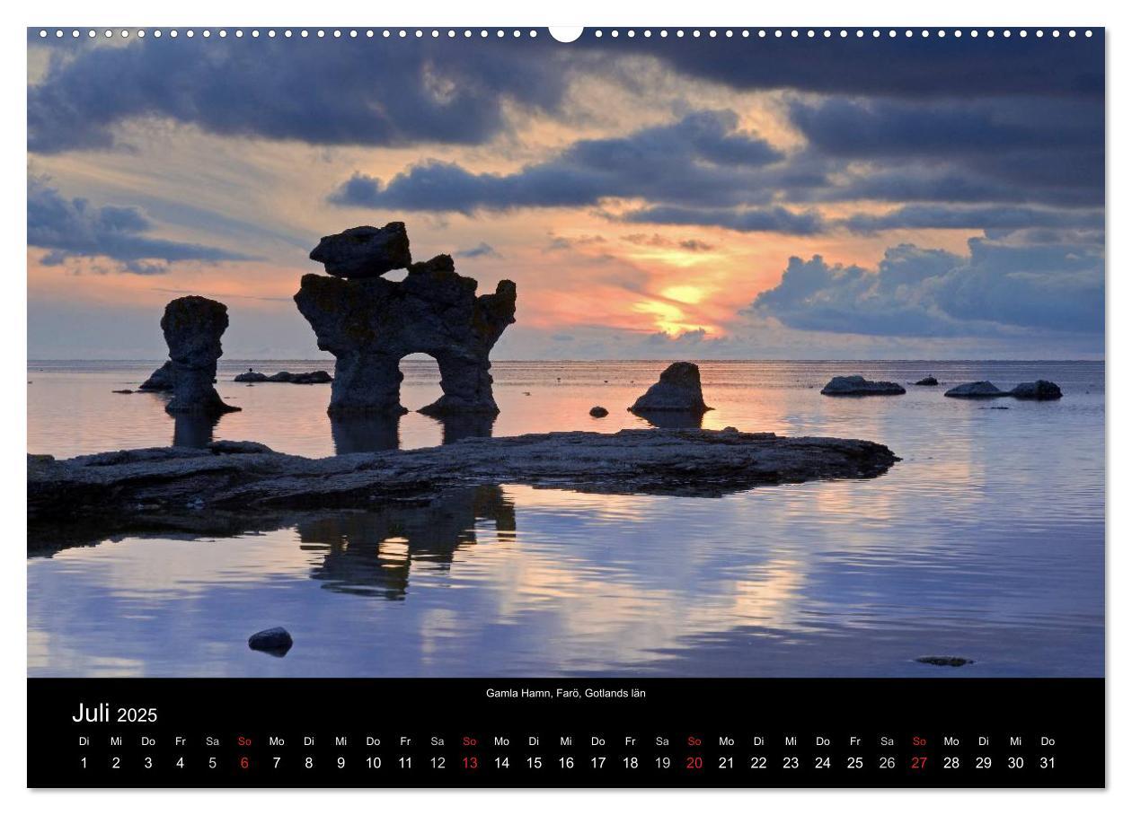 Bild: 9783435564170 | Südschweden (Wandkalender 2025 DIN A2 quer), CALVENDO Monatskalender