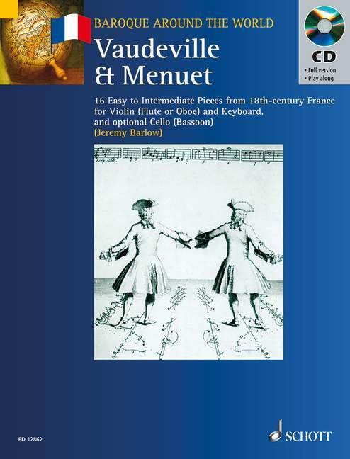 Cover: 9781902455525 | Vaudeville &amp; Menuet: 16 Easy to Intermediate Pieces from 18th...