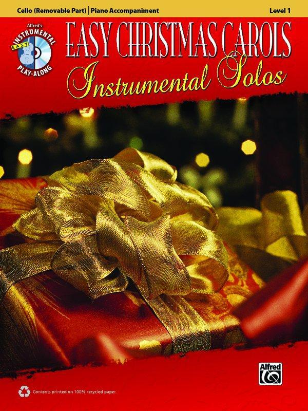 Cover: 9780739084038 | Easy Christmas Carols Instrumental Solos for Strings: Cello, Book &amp;...