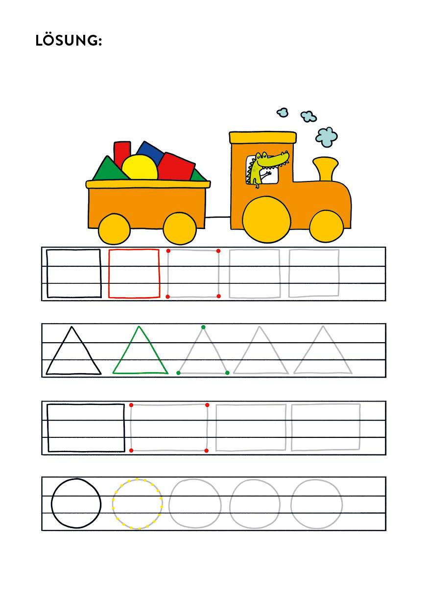 Bild: 9783745903614 | Mein bunter Lernspielblock - Vorschule: Formen, Mengen und Laute