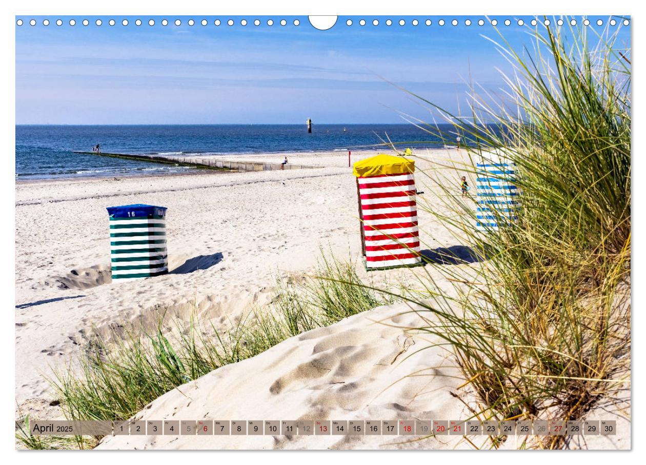 Bild: 9783435349883 | BORKUM Trauminsel in der Nordsee (Wandkalender 2025 DIN A3 quer),...