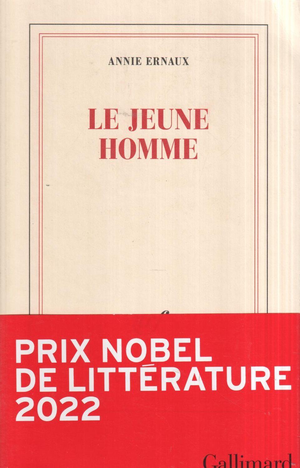 Cover: 9782072980084 | Le jeune homme | Annie Ernaux | Taschenbuch | Französisch | 2022