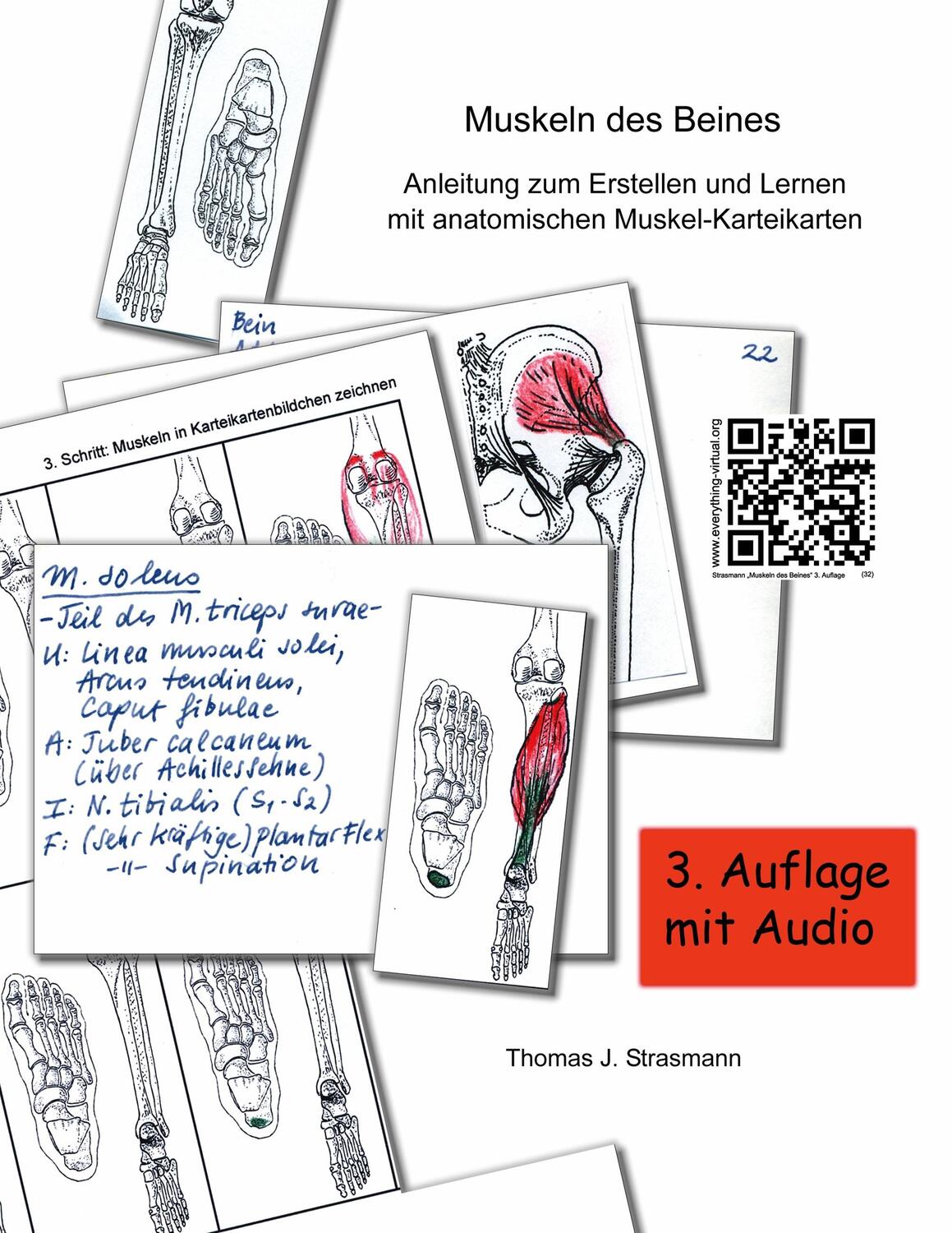 Cover: 9783744830317 | Muskeln des Beines | Thomas J. Strasmann | Taschenbuch