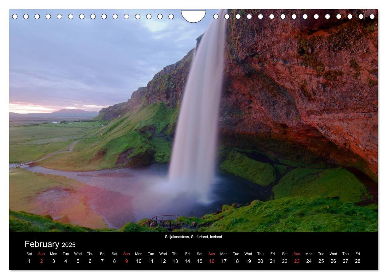 Bild: 9781325965144 | Iceland 2025 (Wall Calendar 2025 DIN A4 landscape), CALVENDO 12...