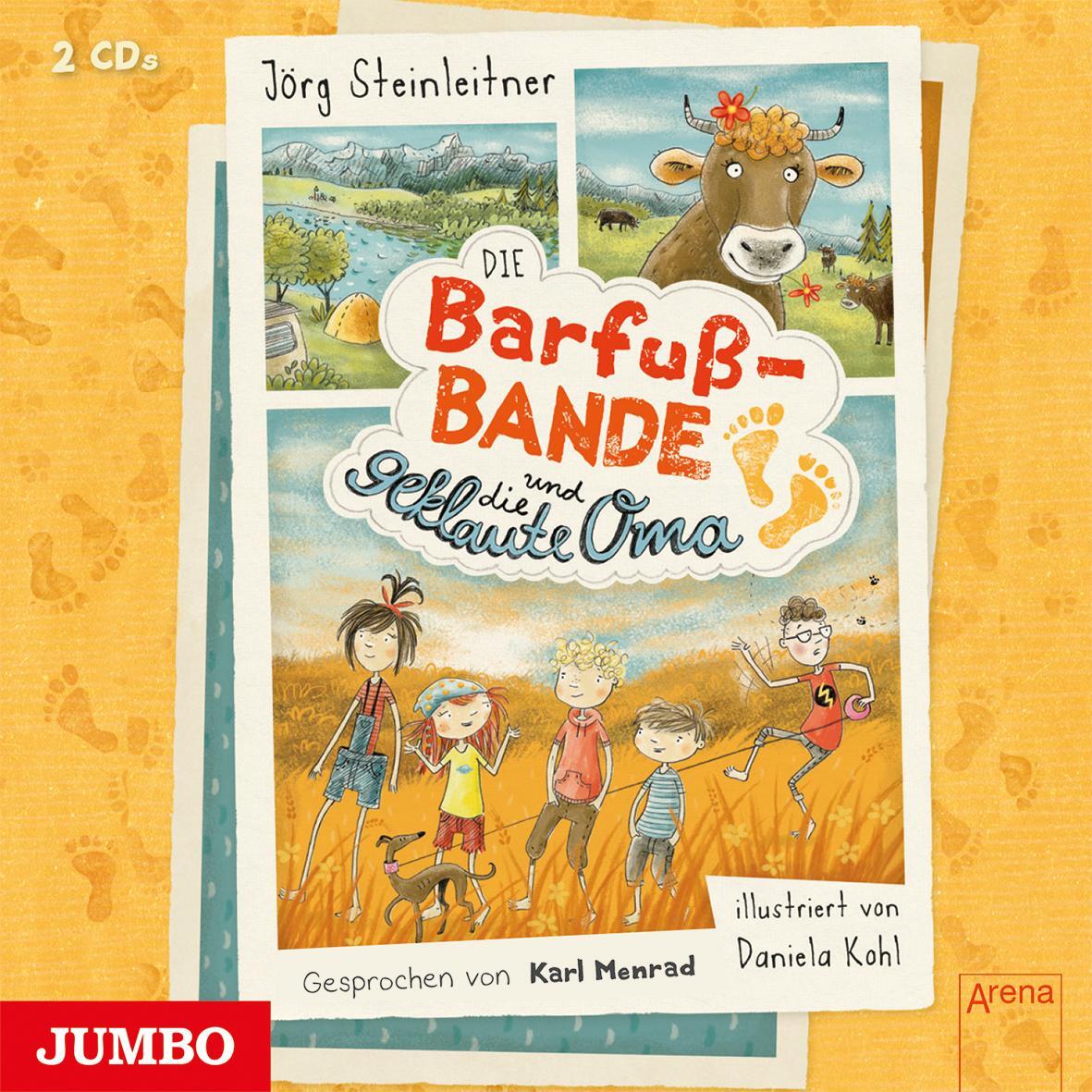 Cover: 9783833741494 | Die Barfuß-Bande und die geklaute Oma | Jörg Steinleitner | Audio-CD