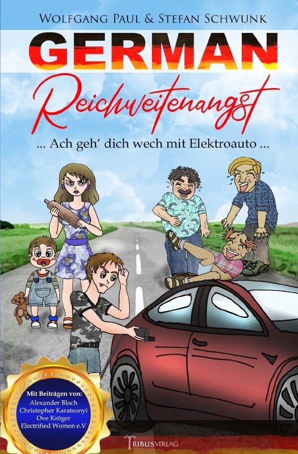 Cover: 9783756519842 | German Reichweitenangst | ... Ach geh´dich wech mit Elektroauto ...