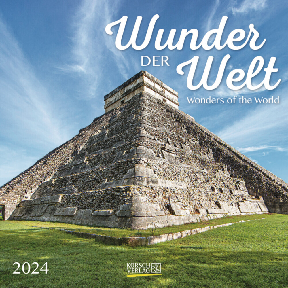 Cover: 9783731860389 | Wunder der Welt 2024 | Korsch Verlag | Kalender | Englisch Broschur