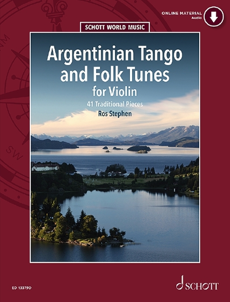 Cover: 9790220138799 | Argentinian Tango and Folk Tunes | Songbuch (Violin)