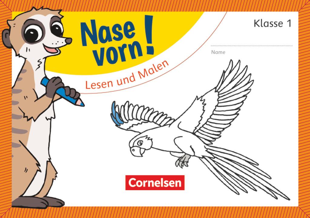 Cover: 9783060841387 | Nase vorn! - Erstlesen 1. Schuljahr - Lesen und Malen | Übungsheft