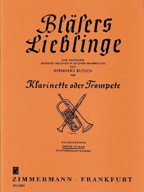 Cover: 9790010122533 | Bläsers Lieblinge | Broschüre | 40 S. | Deutsch | 2016