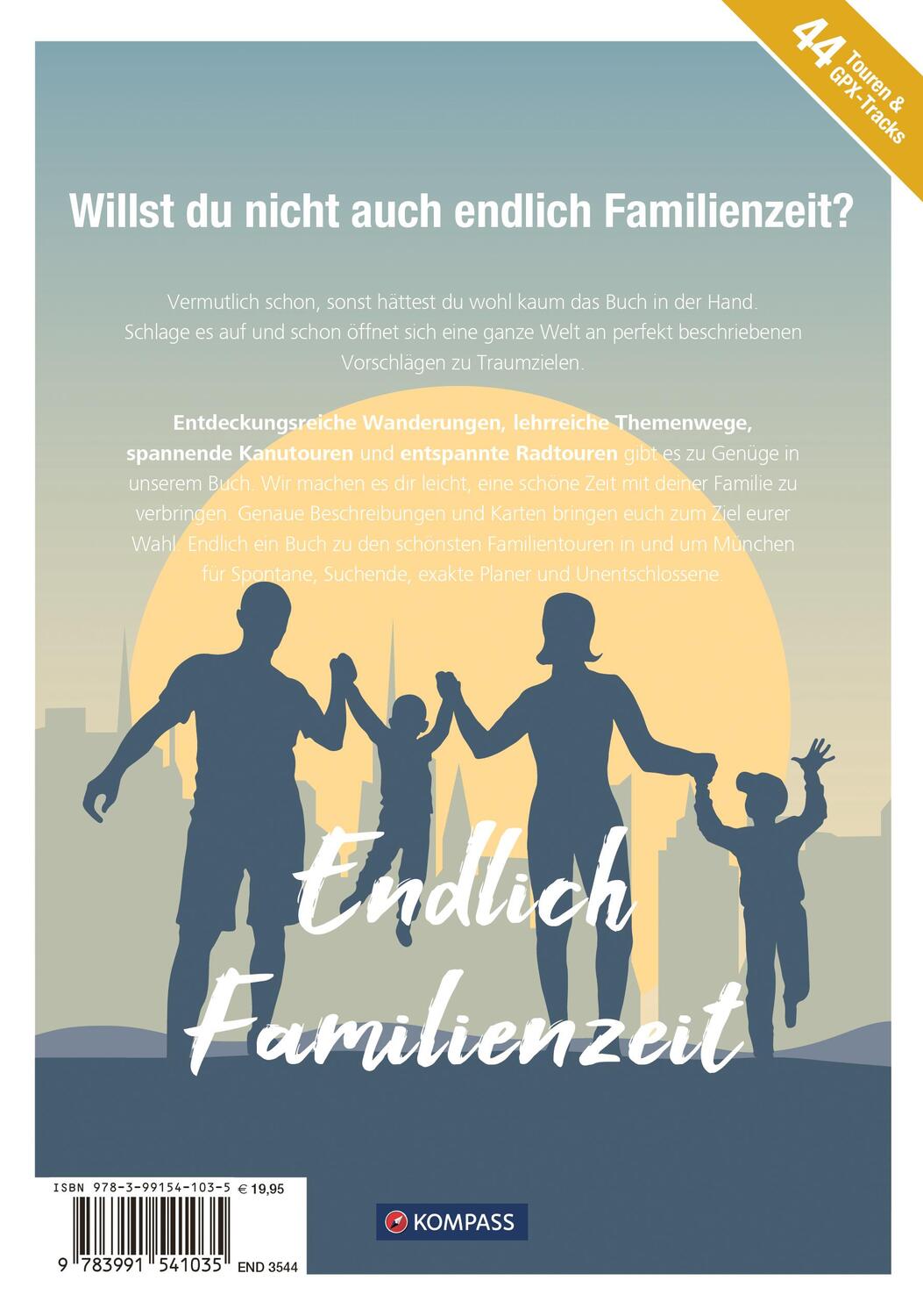 Rückseite: 9783991541035 | KOMPASS Endlich Familienzeit - in und um München | Taschenbuch | 2024
