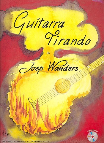 Cover: 9990051373455 | Guitarra tirando (+CD) - 39 Stücke für Gitarre solo | Joep Wanders