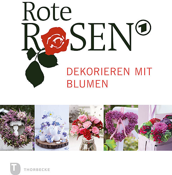 Cover: 9783799512244 | Rote Rosen - Dekorieren mit Blumen | Buch | Hardcover mit Spotlack