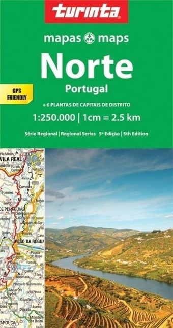 Cover: 9789895561087 | Portugal North 1 : 250 000 | Norte Portugal | (Land-)Karte | Englisch