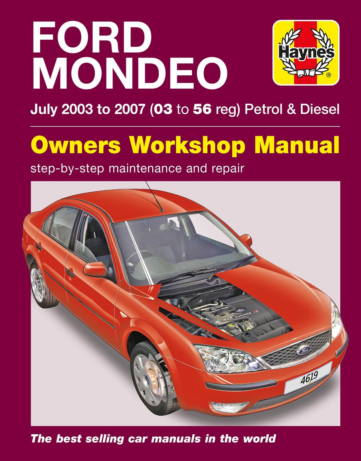 Cover: 9780857338686 | Ford Mondeo Petrol &amp; Diesel (03-07) | Haynes Publishing | Taschenbuch