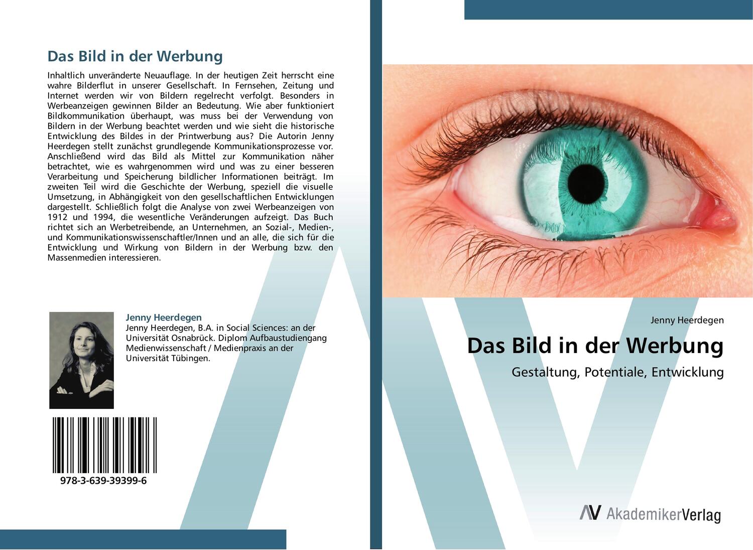 Cover: 9783639393996 | Das Bild in der Werbung | Gestaltung, Potentiale, Entwicklung | Buch