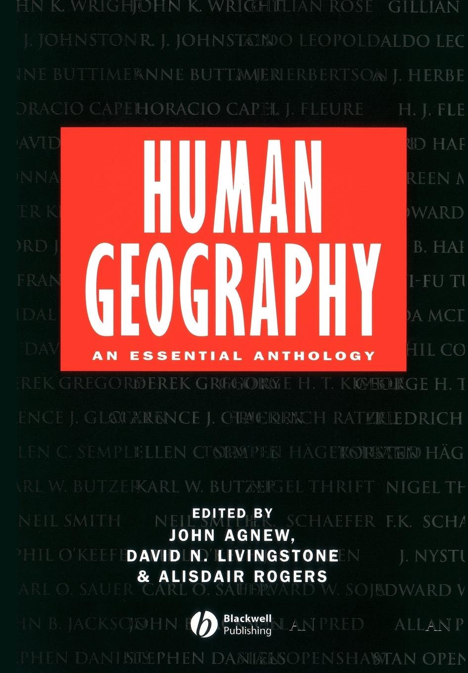 Cover: 9780631194613 | Human Geography | An Essential Anthology | Alisdair Rogers (u. a.)