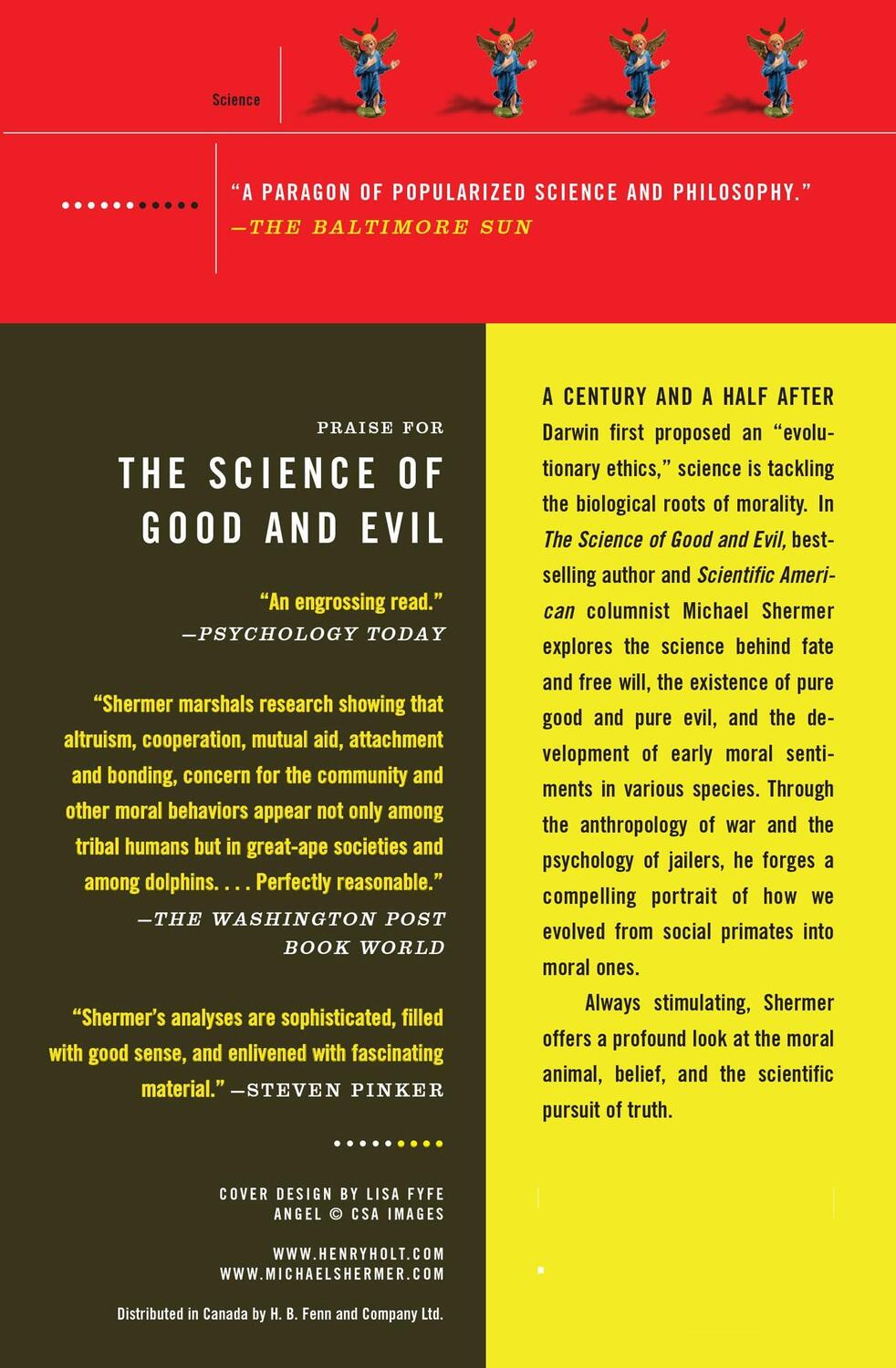 Rückseite: 9780805077698 | The Science of Good and Evil | Michael Shermer | Taschenbuch | 2005