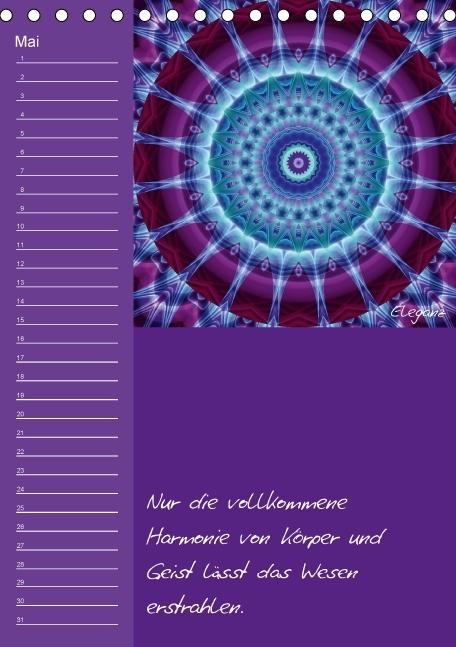 Bild: 9783660485066 | Mandala - Spiegel der Seele / immerwährender Geburtstagskalender...