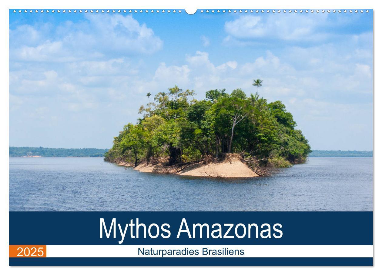 Cover: 9783435336463 | Mythos Amazonas - Naturparadies Brasiliens (Wandkalender 2025 DIN...