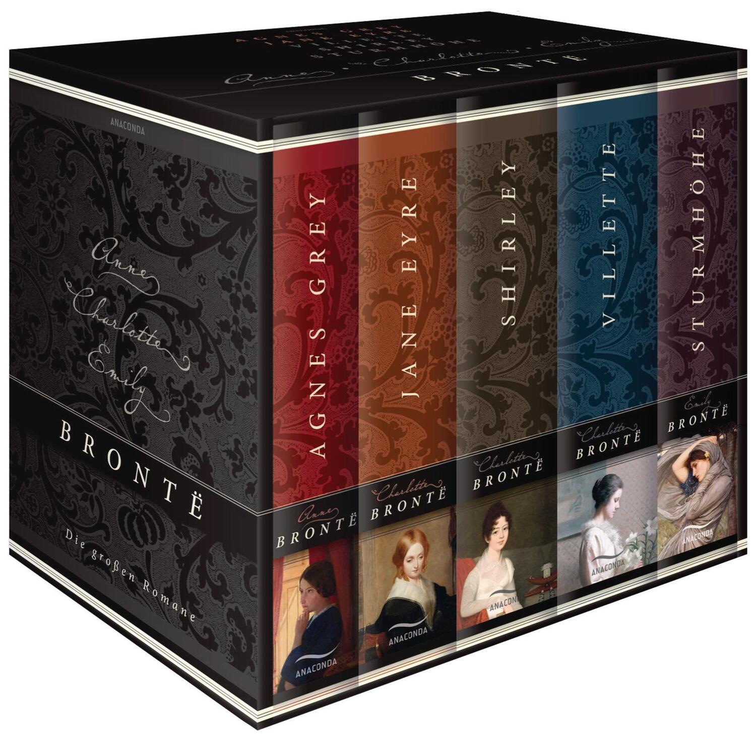 Cover: 9783866478701 | Brontë - Die großen Romane. Agnes Grey - Jane Eyre - Villette -...