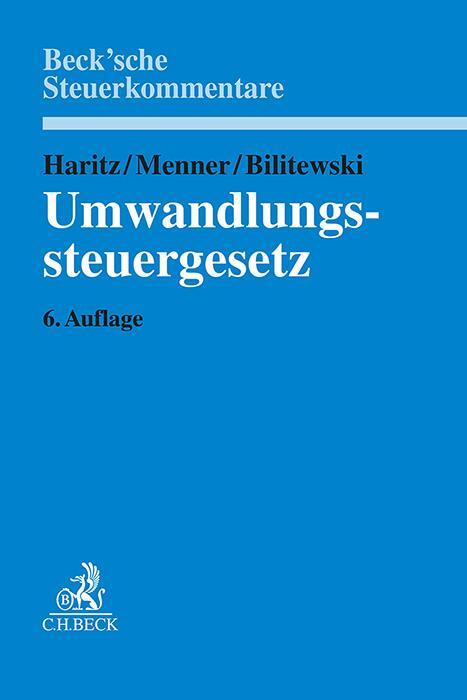 Cover: 9783406794681 | Umwandlungssteuergesetz | Stefan Menner (u. a.) | Buch | XXII | 2024