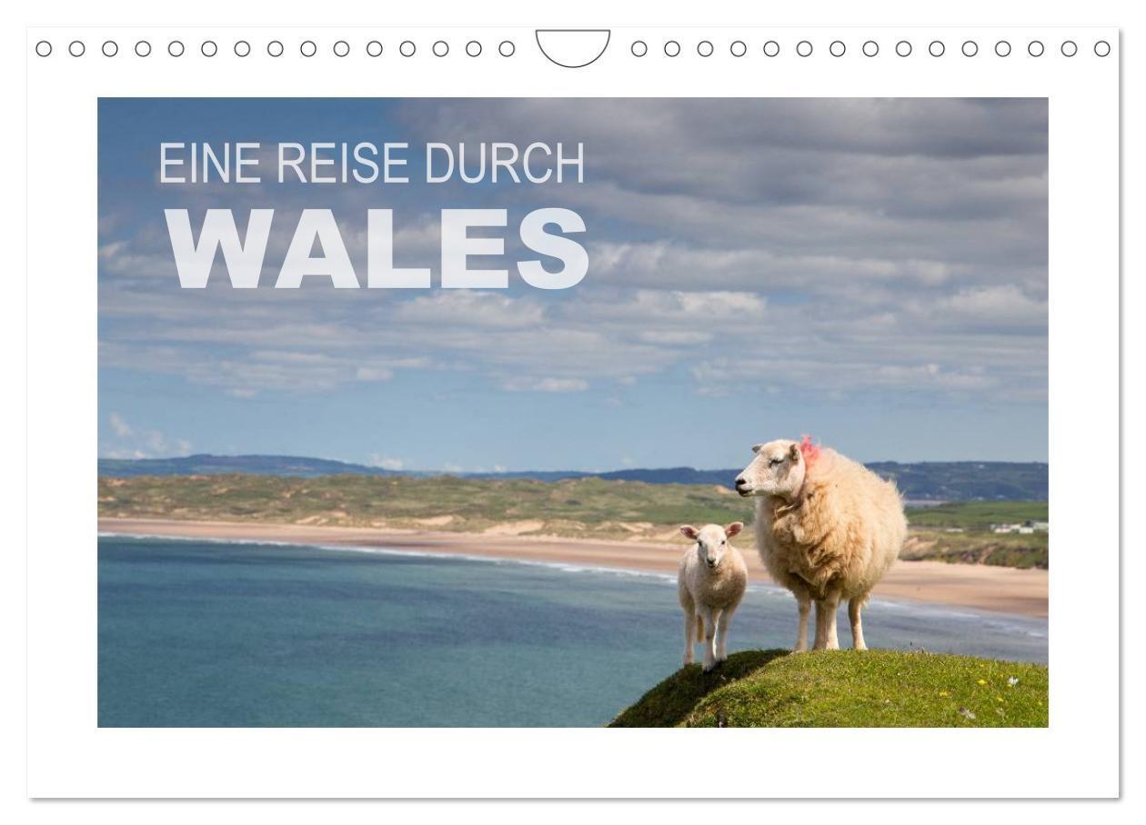 Cover: 9783383557231 | Eine Reise durch Wales (Wandkalender 2024 DIN A4 quer), CALVENDO...