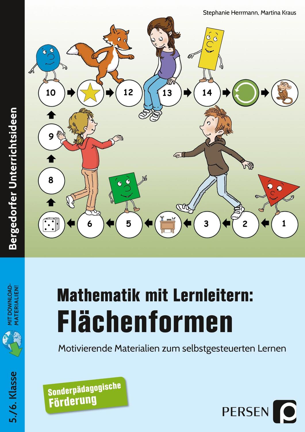 Cover: 9783403205197 | Mathematik mit Lernleitern: Flächenformen | Stephanie Herrmann (u. a.)