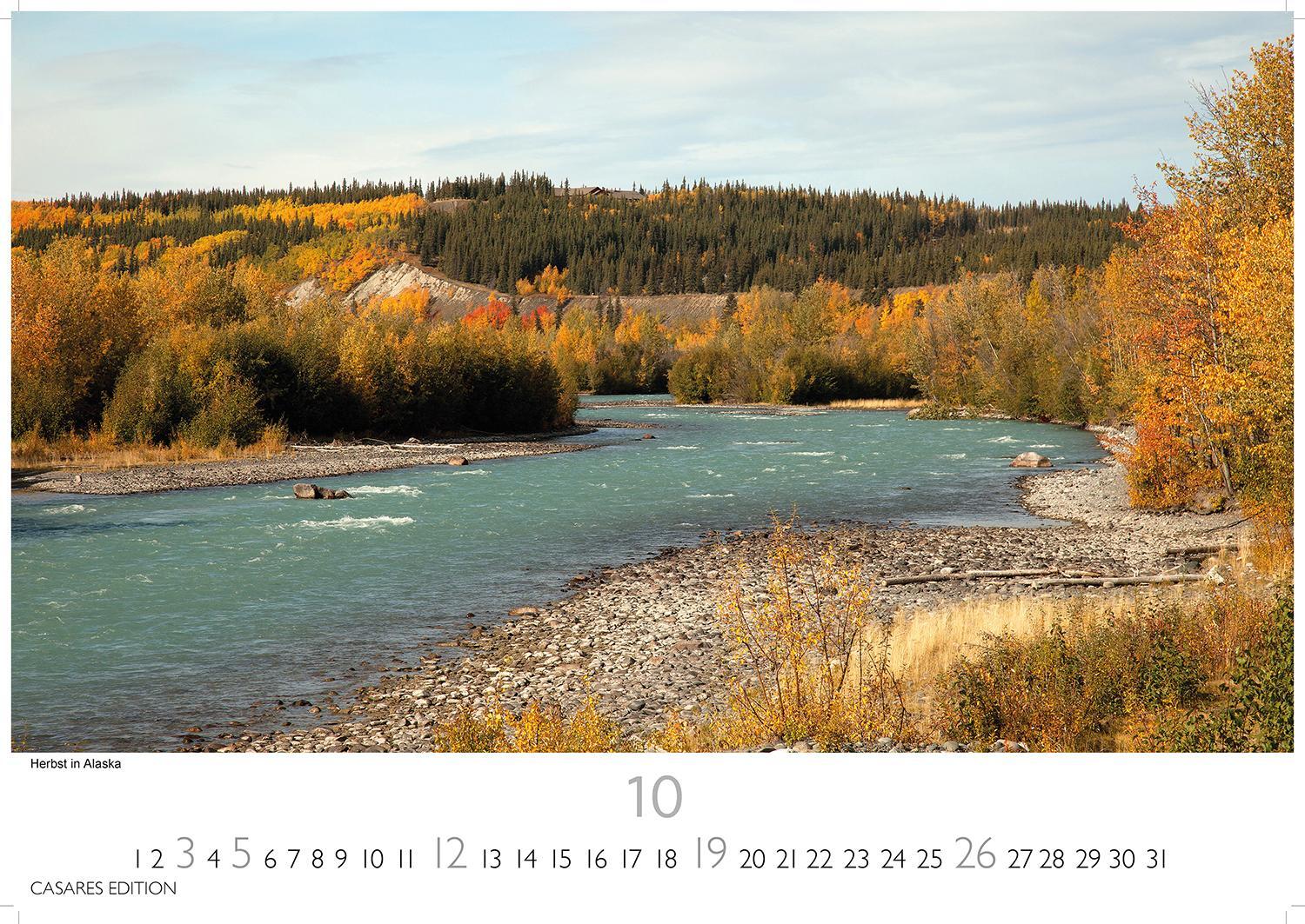 Bild: 9781835242865 | Alaska 2025 L 35x50cm | Kalender | 14 S. | Deutsch | 2025