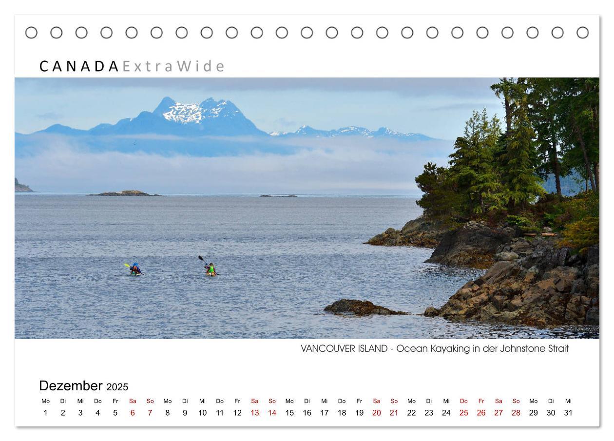 Bild: 9783383791369 | Vancouver Island Panoramabilder (Tischkalender 2025 DIN A5 quer),...