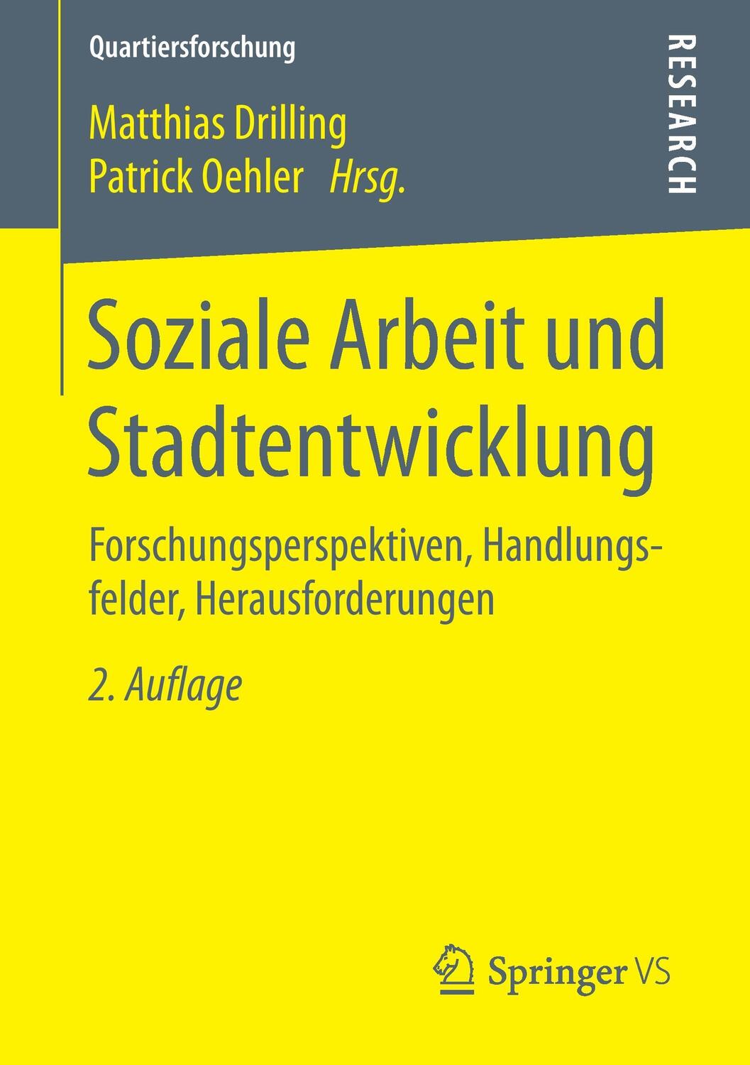 Cover: 9783658109318 | Soziale Arbeit und Stadtentwicklung | Patrick Oehler (u. a.) | Buch