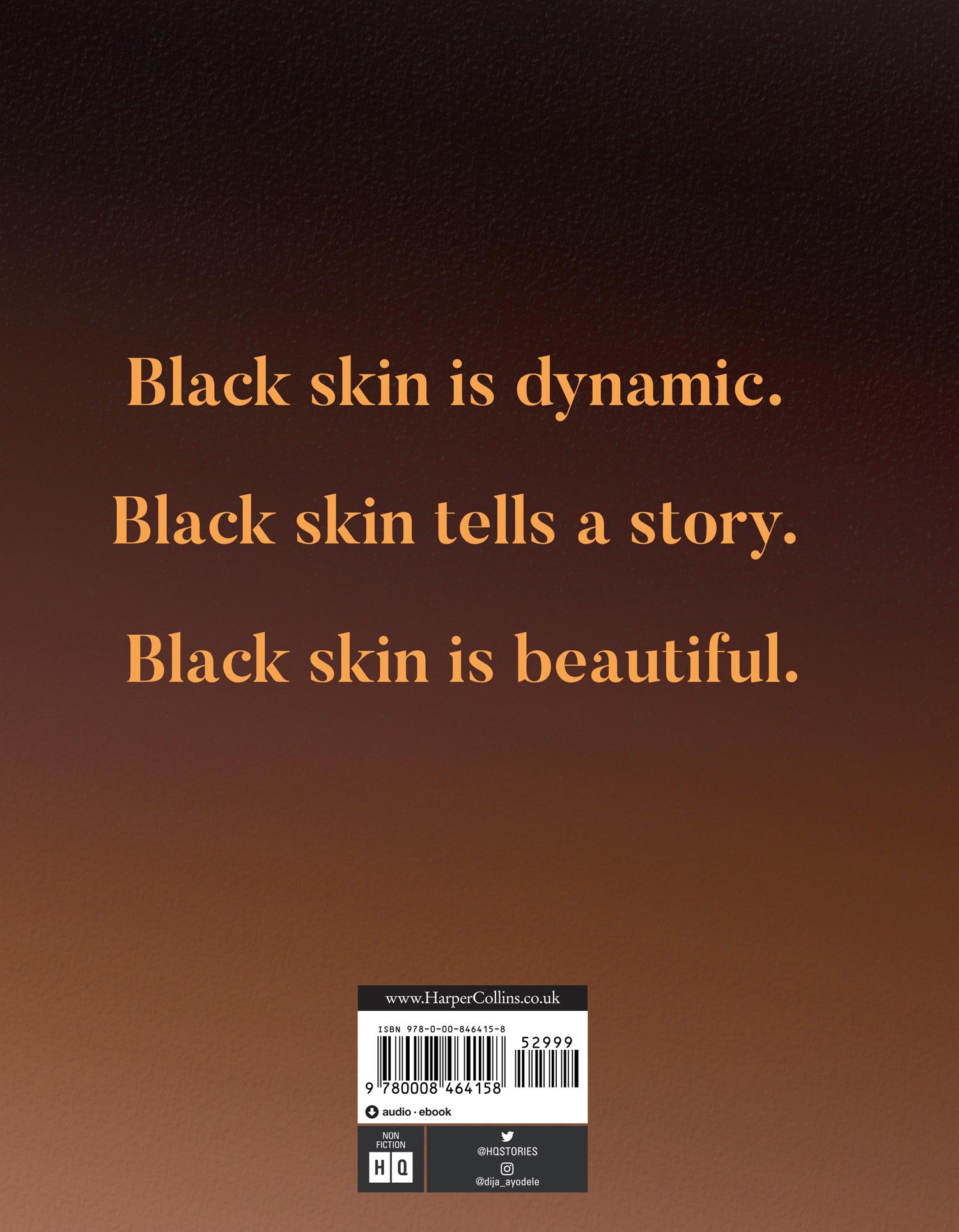 Rückseite: 9780008464158 | Black Skin | The Definitive Skincare Guide | Dija Ayodele | Buch