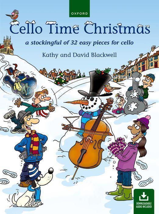 Cover: 9780193369320 | Cello Time Christmas | A stockingful of 31 easy pieces for cello
