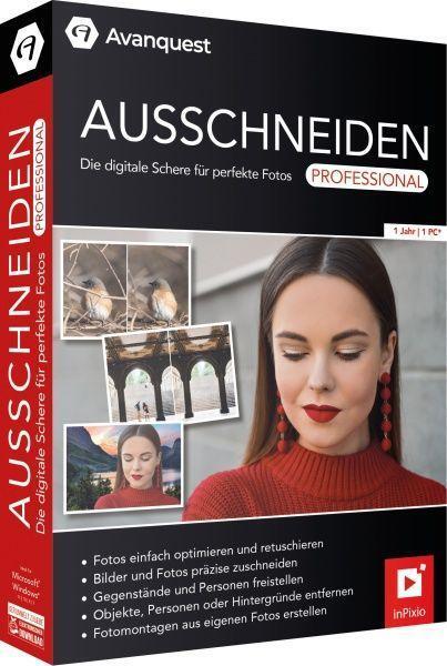 Cover: 4023126124838 | Ausschneiden Professional (Code in a Box) | Avanquest | Deutsch | 2023