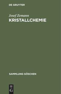 Cover: 9783111318455 | Kristallchemie | Josef Zemann | Buch | Deutsch | De Gruyter