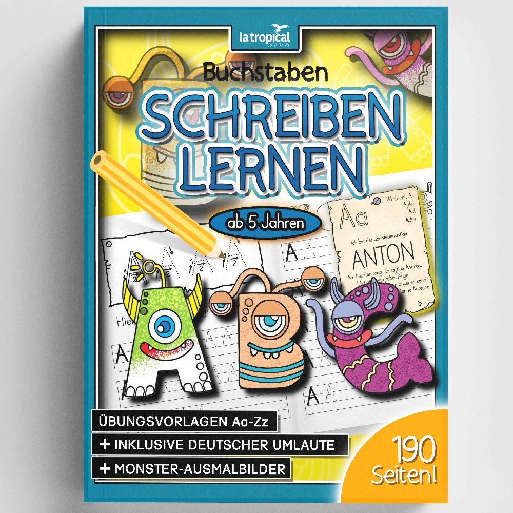 Cover: 9783969080399 | Buchstaben schreiben lernen ab 5 Jahren | David Ludwig | Taschenbuch