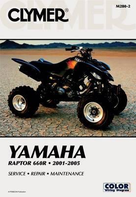 Cover: 9780892879342 | Yamaha YFM660R Raptor 660R ATV (2001-2005) Service Repair Manual
