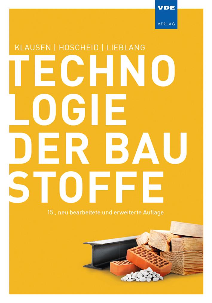 Bild: 9783800732814 | Technologie der Baustoffe | Handbuch für Studium und Praxis | Buch