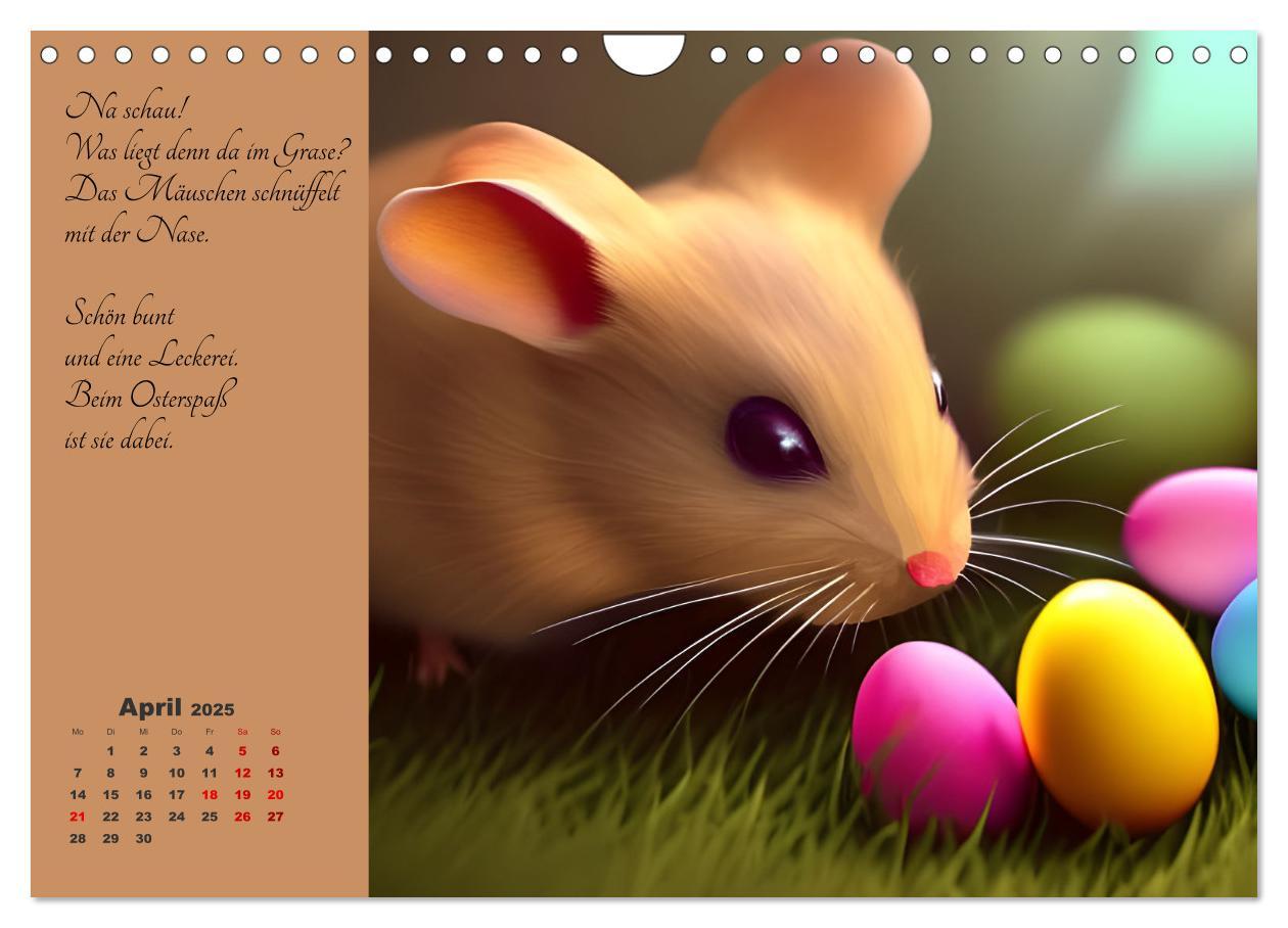 Bild: 9783383911088 | Der Maus Kalender (Wandkalender 2025 DIN A4 quer), CALVENDO...