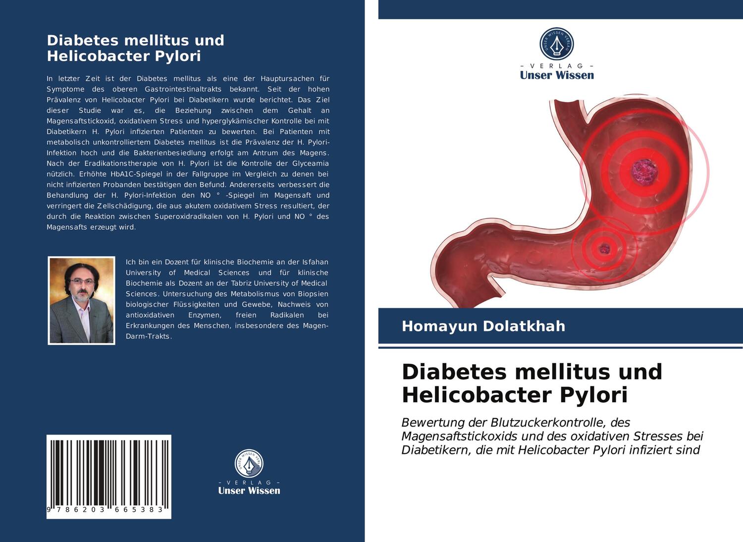 Cover: 9786203665383 | Diabetes mellitus und Helicobacter Pylori | Homayun Dolatkhah | Buch