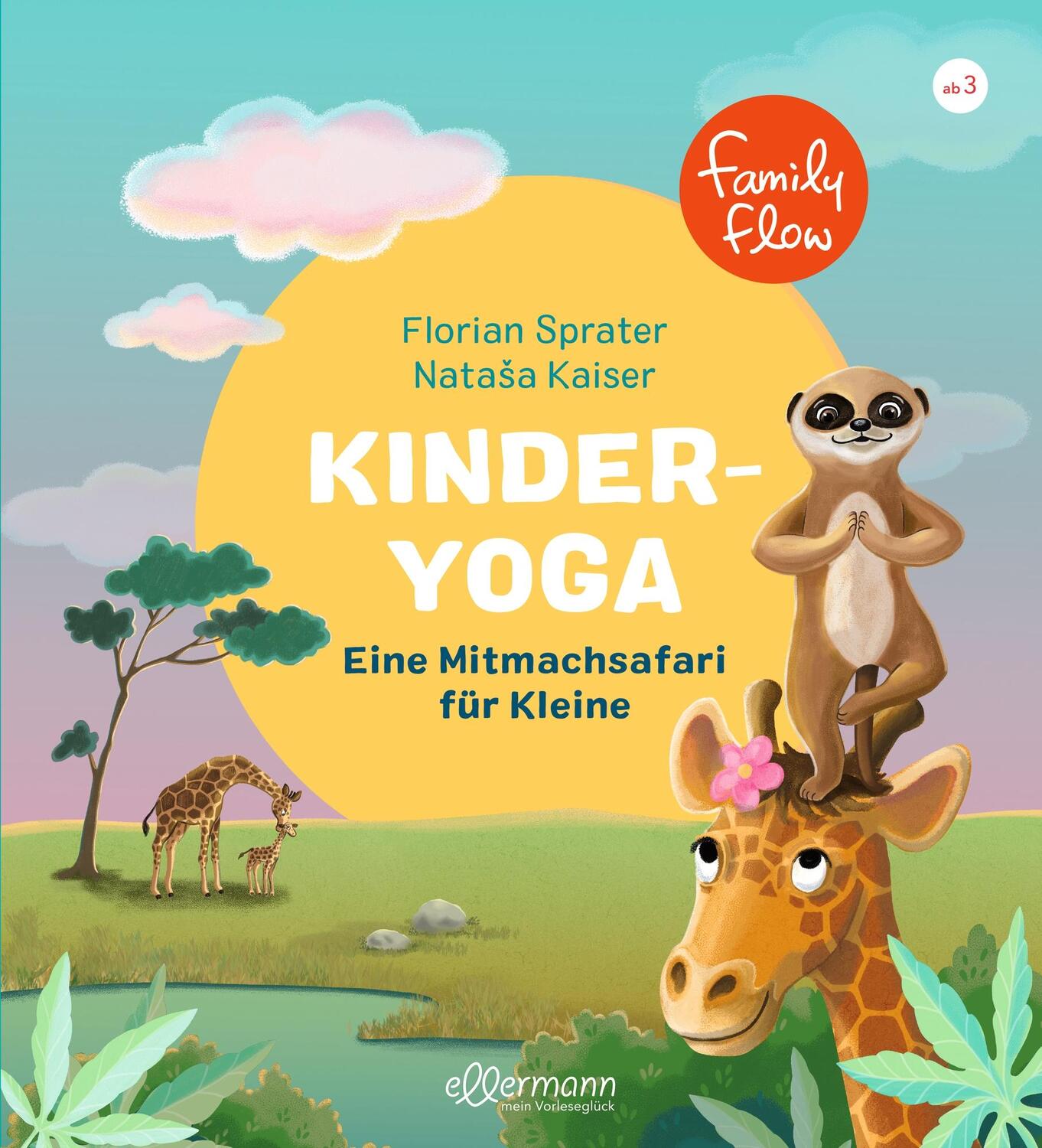 Cover: 9783751400336 | FamilyFlow. Kinder-Yoga | Eine Mitmachsafari für Kleine | Sprater